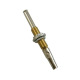 Автомобилен бутон за аларми, незадържащ, НЗ, метален, 12V, 20A, Ф6x65mm