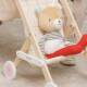 Детска дървена количка за кукли