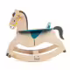 Дървено люлеещо се конче за деца