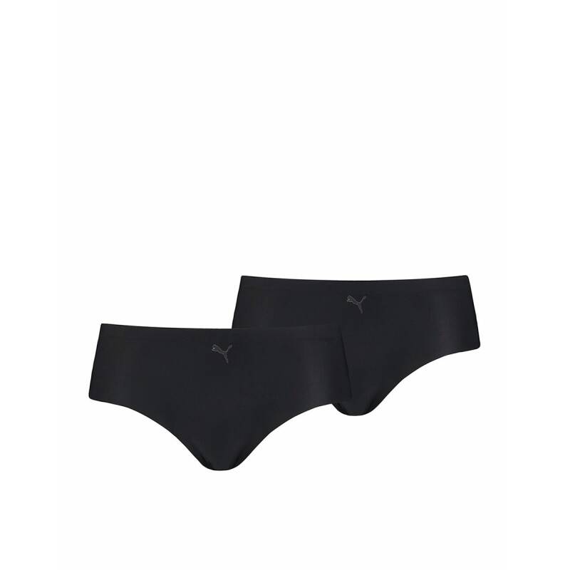 PUMA 2-Pack Seamless Hipster All Black