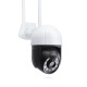 Смарт охранителна камера No brand PST-C18B-3MP, 3.0Mp, PTZ, Външен монтаж, Wi-Fi, Tuya Smart, Бял - 91027
