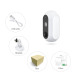 Смарт охранителна камера No brand PST-LB209, 2.0Mp, Вътрешен монтаж, Wi-Fi, Tuya Smart, Бял - 91031