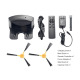 Робот прахосмукачка No brand PST-A3-C, Wi-Fi, Tuya Smart, Бял - 91042