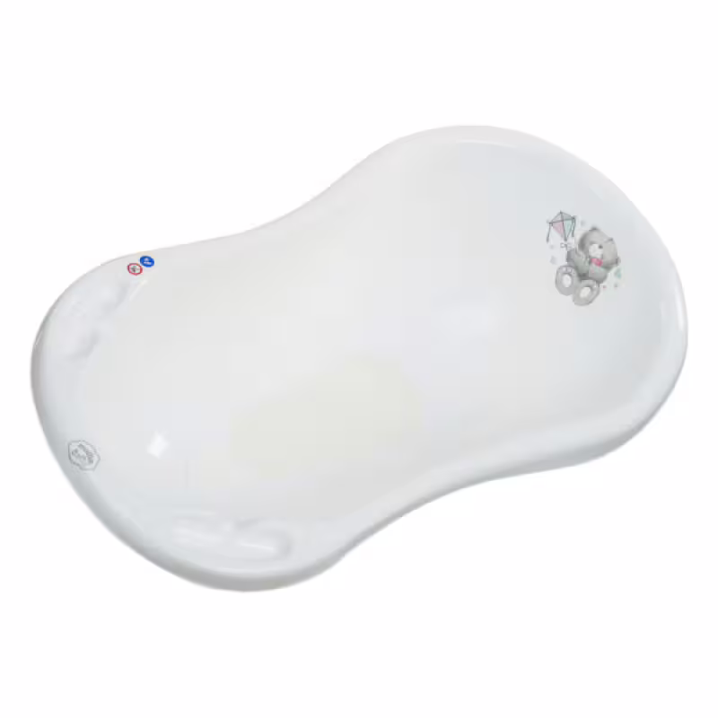 Вана с тапа Bears перлено-бяла