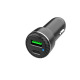 Автомобилно зарядно TX568C, бързо зареждане, USB, Type-c, от 5V до 12V, 25W