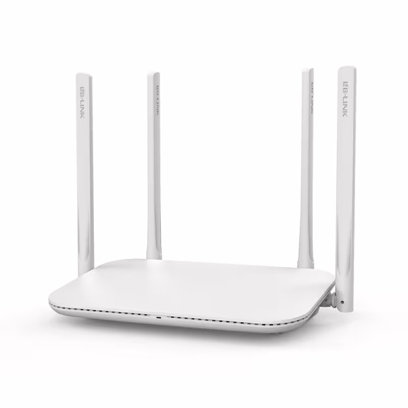 Безжичен рутер LB LINK BL-WR1300H, 1200Mbps, Dual-Band, 4 антени, Бял - 19052