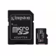 MicroSDHC, карта памет KINGSTON, клас 10, адаптер, 64GB