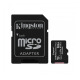 MicroSDHC, карта памет KINGSTON, клас 10, адаптер, 64GB