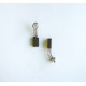 Българска въглено-графитна четка с пружина и накрайник профил 6x10x17mm