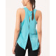 UNDER ARMOUR Whisperlight Tie Back Tank Blue