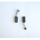 Българска въглено-графитна четка, пружина, накрайник профил, 5x8x18mm