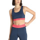 PUMA Mid Impact Elastic Padded Bra Blue