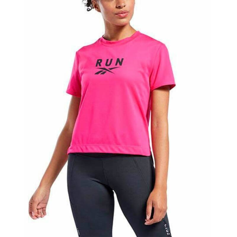 REEBOK Workout Ready Run Speedwick T-Shirt Pink
