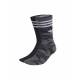 ADIDAS Camo Crew Socks 2 Pairs Black Grey