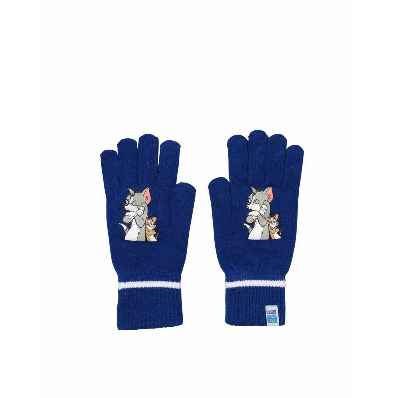 PUMA Tom&Jerry Active Knit Gloves Navy