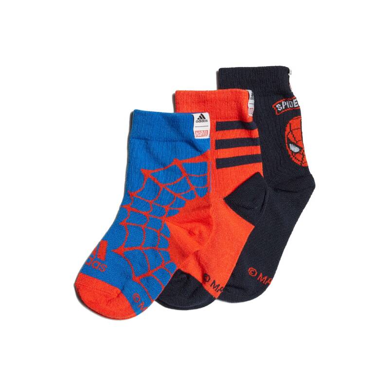 ADIDAS Marvel Spider-Man Primegreen Socks 3 Pairs