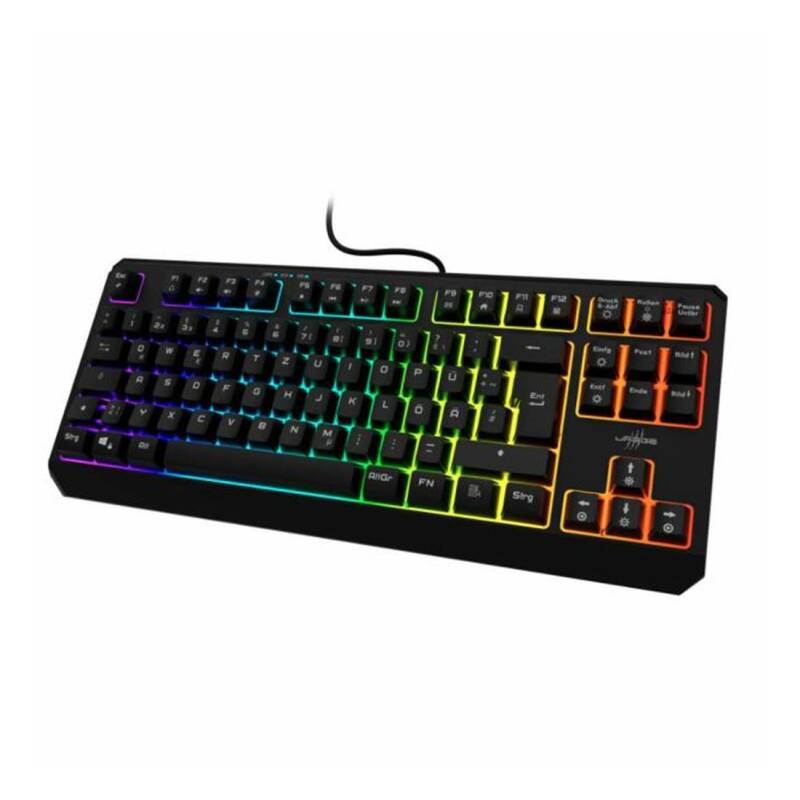 Геймърска клавиатура uRAGE EXODUS 220, светеща, RGB, USB, 1,3m