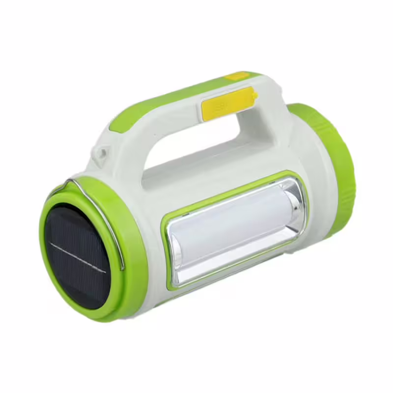 LED фенер D5158, акумулаторна батерия, соларно зареждане, 5 режима, 3W+15W