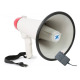 Мегафон DH-10, рупорен, сирена, запис, 20W, 6xR20, 300m
