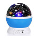 Нощна лампа, светлинни ефекти, нощно небе, RGB, 5VDC, батерии