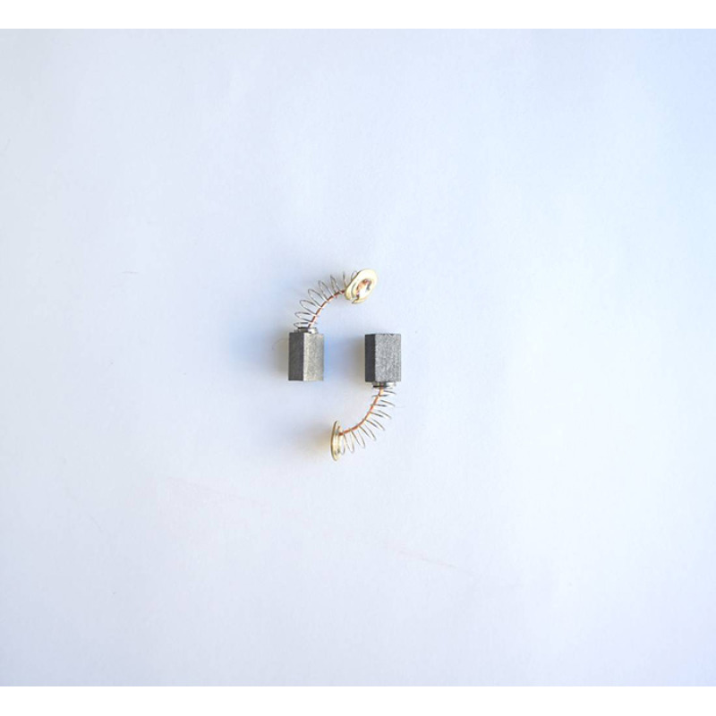 Въглено-графитна четка,  пружина, накрайник профил, 5x8x12mm