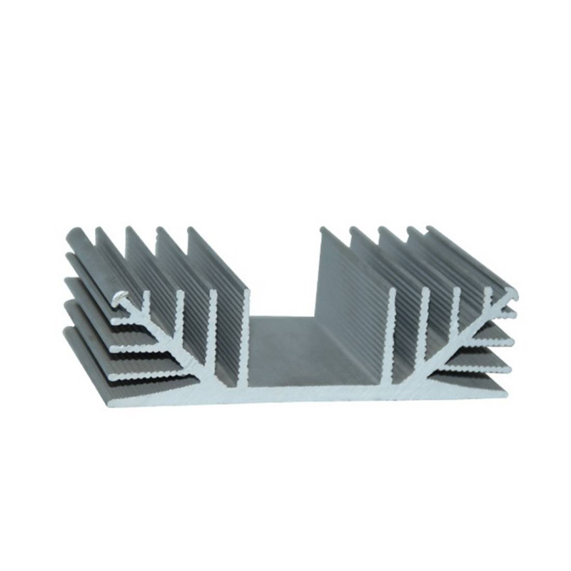 Радиатор A4470, алуминиев за охлаждане, сребрист, 70x70x19mm
