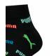 PUMA Kids Quarter Socks Black
