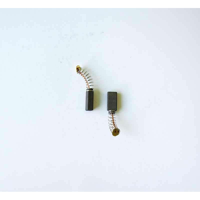 Въглено-графитна четка, пружина, накрайник профил, 4x6,3x13mm