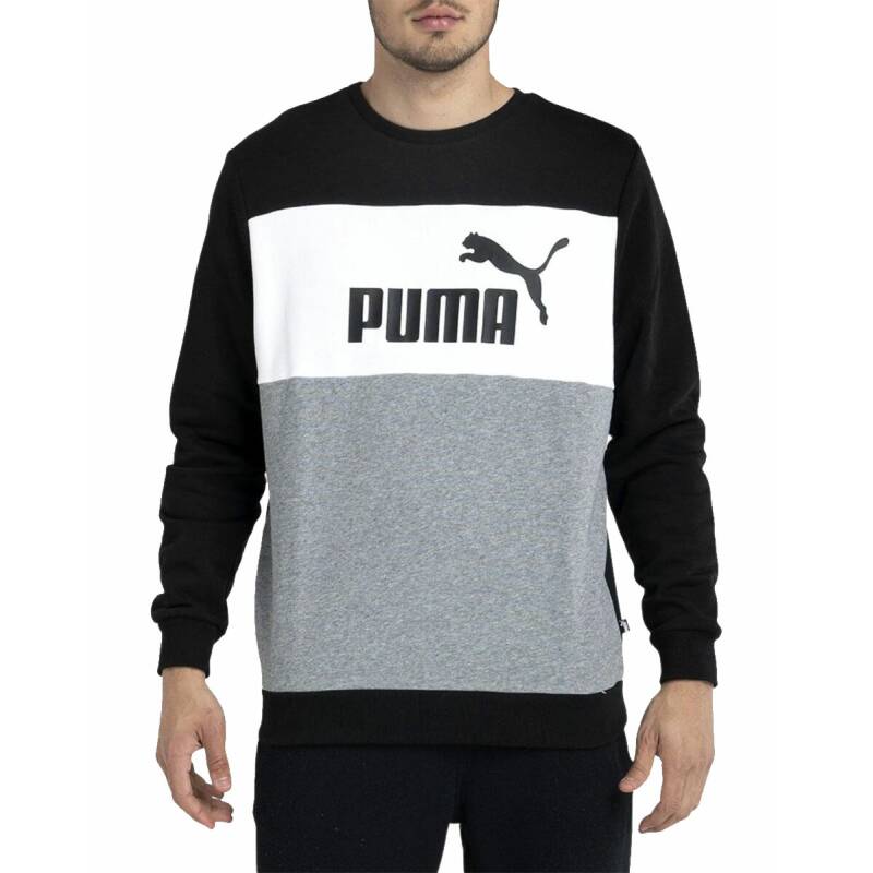 PUMA Essentials Colourblock Sweatshirt Multi