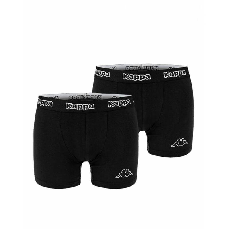 KAPPA 2-Pack Boxershorts All Black