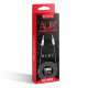 Аудио кабел DeTech DE-15AUX, 3.5mm жак, М/М, 1.0м, Черен - 40273