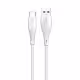 Кабел за данни DeTech DE-44C2, Type-C, 2.0m, Бял - 40269