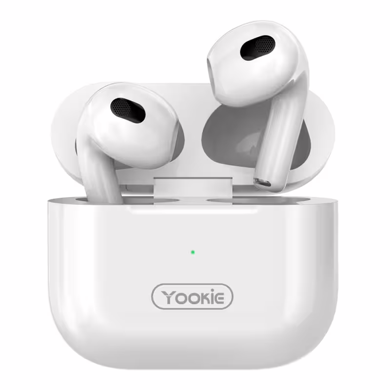 Bluetooth слушалки Yookie YKS23, Бял &ndash; 20610