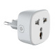 Смарт контакт LDNIO SCW1050, 220V, 10A, Wi-Fi, Tuya Smart, Бял - 40297