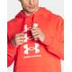 UNDER ARMOUR Rival Flc Multilogo Hoodie Red