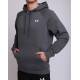 UNDER ARMOUR Rival Cotton Hoodie Grey