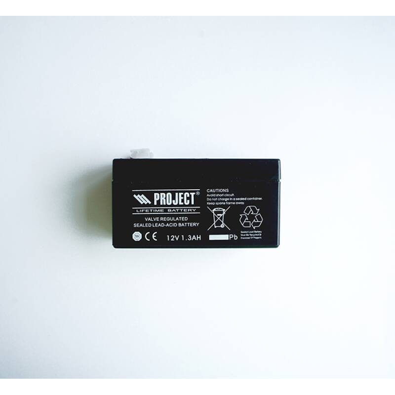 Акумулаторна оловна батерия PROJECT/MHB 12V 1,3AH 97х43х52mm