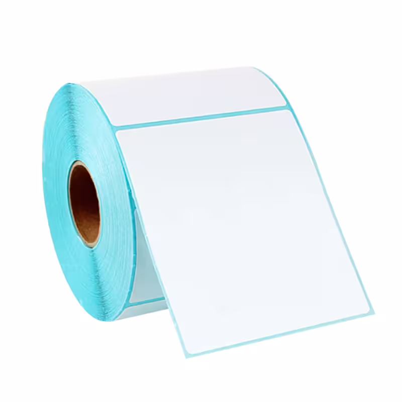 Термодиректни етикети, No brand, 100x150mm, 500 бр, Бял - 71207