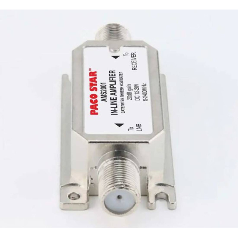 Сателитен усилвател AMS2001, линеен, 5-2400 MHz, 20dB