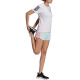 ADIDAS Pacer Colorblock Shorts Light Green