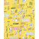 PUMA x Peanuts AOP Tee Yellow