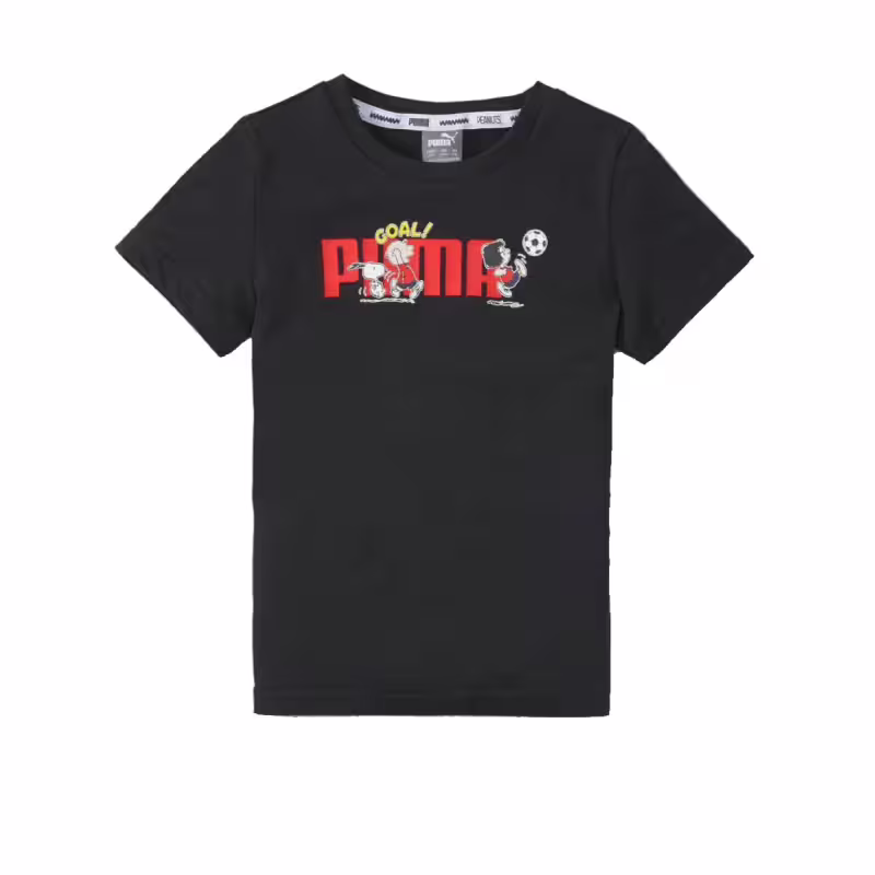 PUMA x Peanuts Ball Tee Black