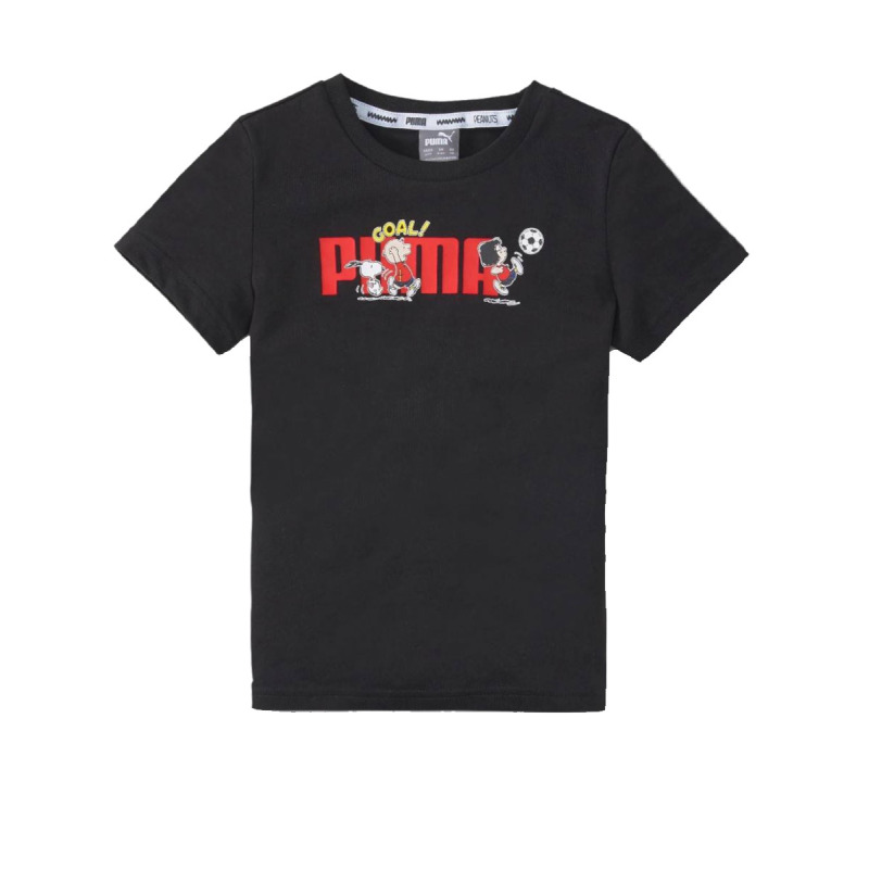 PUMA x Peanuts Ball Tee Black
