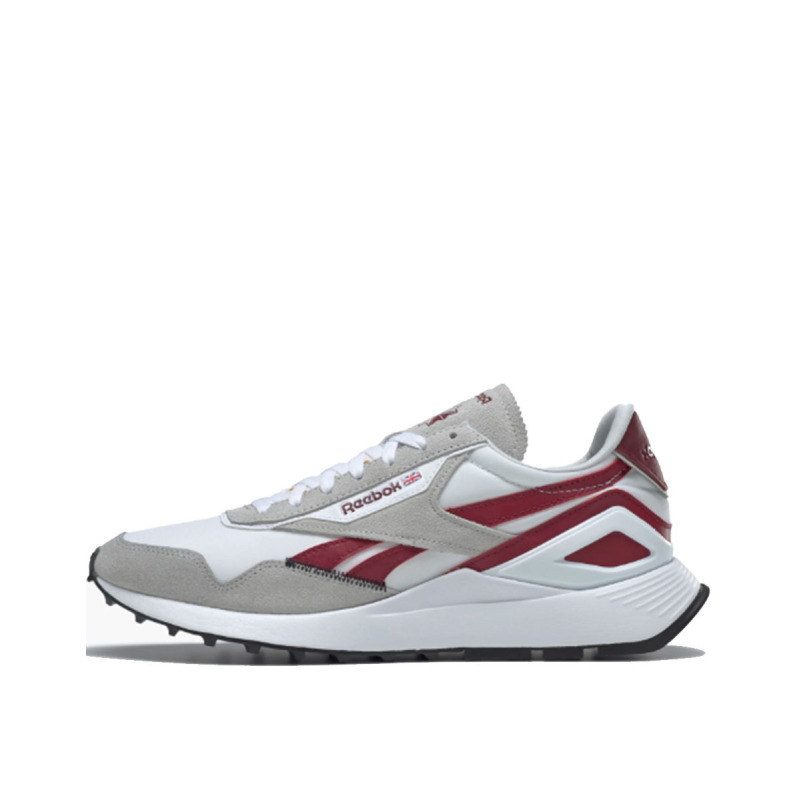 REEBOK Classic Leather Legacy AZ Shoes White/Grey/Burgundy