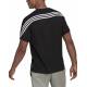 ADIDAS Sportswear 3-Stripes Tee Black
