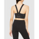 ADIDAS x Marimekko Aeroknit Long-Line Bra Black