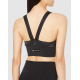 ADIDAS x Marimekko Aeroknit Long-Line Bra Black