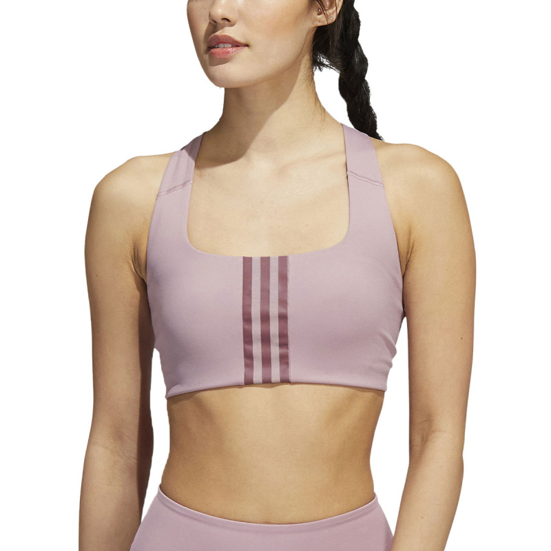 ADIDAS Aeroready Middle-Support Bra Purple