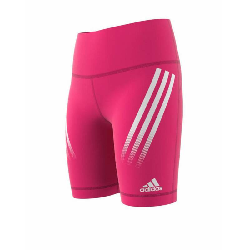ADIDAS Believe This Aeroready 3-Stripes Short Tights Pink