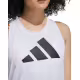ADIDAS 3-Stripes Logo Tank Top White
